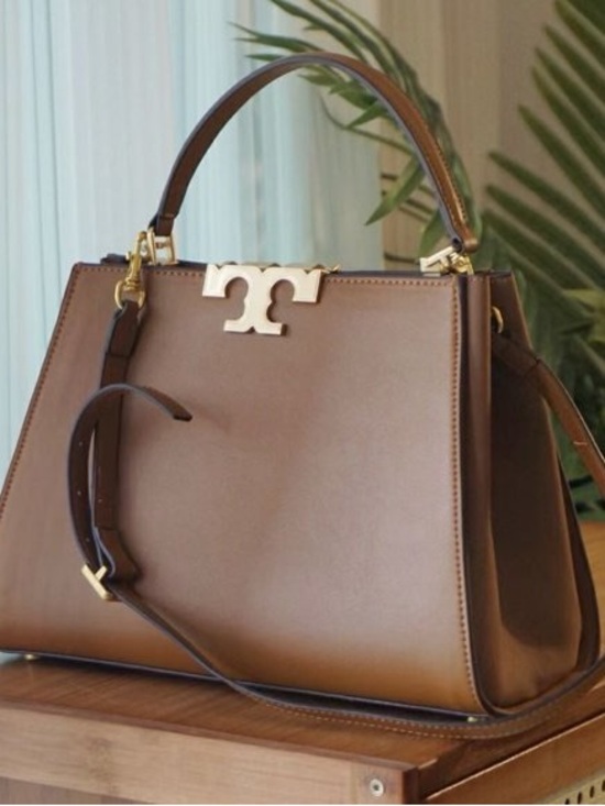 Tory Burch Handbags - Tory Burch Eleanor Spazzolato Satchel Bag